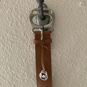 Michael Kors Tan Leather Belt Bag